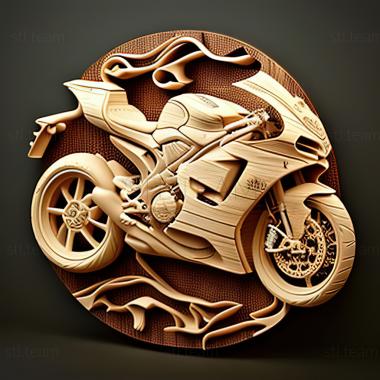 3D model Ducati 848 EVO (STL)